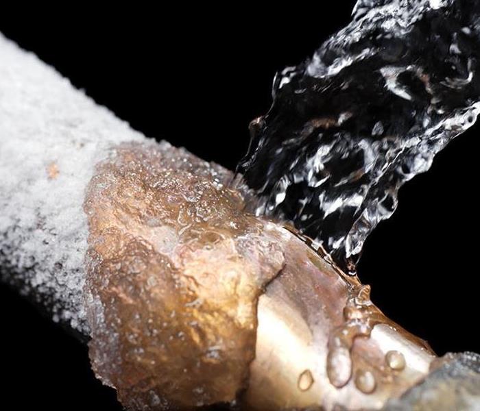 Frozen pipe 