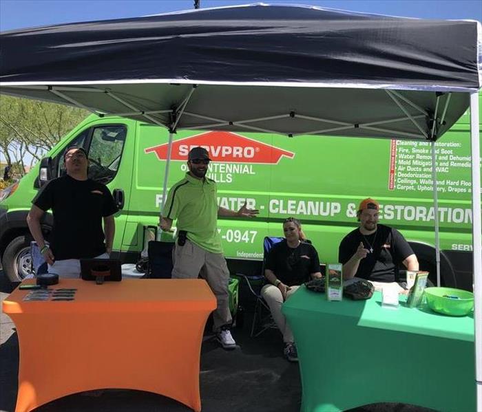 SERVPRO of Centennial Hills Employees at Providence Huckleberry park